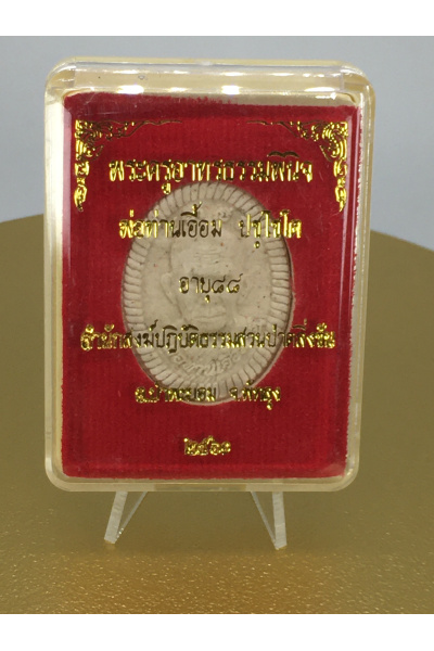 พระครูอาทรธรรมพินิจ พ่อท่านเอื้อม ปัชโชโตปี 2561 อายุ 88 สำนักสงฆ์ปฏิบัติธรรมสวนป่าตลิ่งชัน พัทลุง No. 86