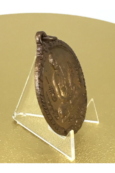 Phra Ajarn Uthai Uthayo Victory Over Mara Batch 2 Copper Medal – Blessed for Triumph, Protection and Success No. 117