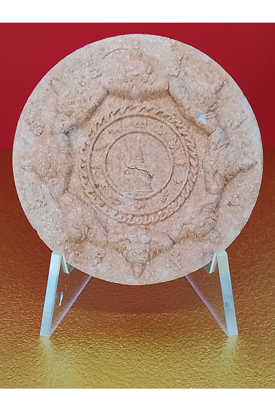 (5 cm. size) Sacred Jatukam Ramathep Amulet – Commemorative Edition for the Sacred Statue Installation Ceremony of Phra Thuan Katapunyo (Wat Bang Niem, Nakhon Si Thammarat) 4 July 2006 – Enhancing Opportunity Attraction, Support Energy – No.157