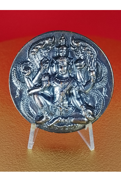 (3 cm. size) Jatukam Ramathep “Two-City Sacred Ritual” Edition – Consecrated at Wat Khao Or (June–July 2007) – Power, Authority &amp; Success Amulet No.175