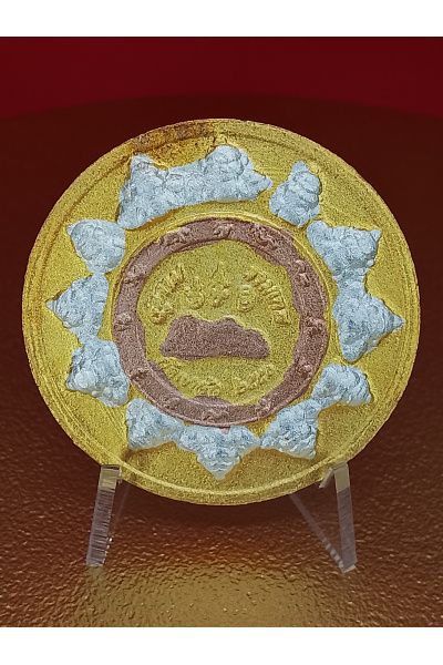 (5 cm. size) Sacred Jatukam Ramathep Amulet – Batch 1, Wat Khao Or (2007) – Lucky Charm for Wealth &amp; Business Success No.172